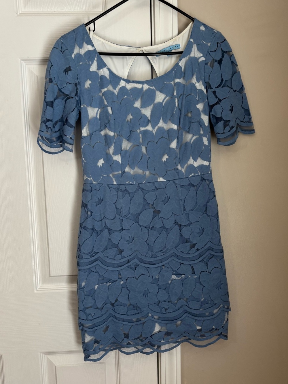 Antonio Melani - Blue Floral Lace Dress -